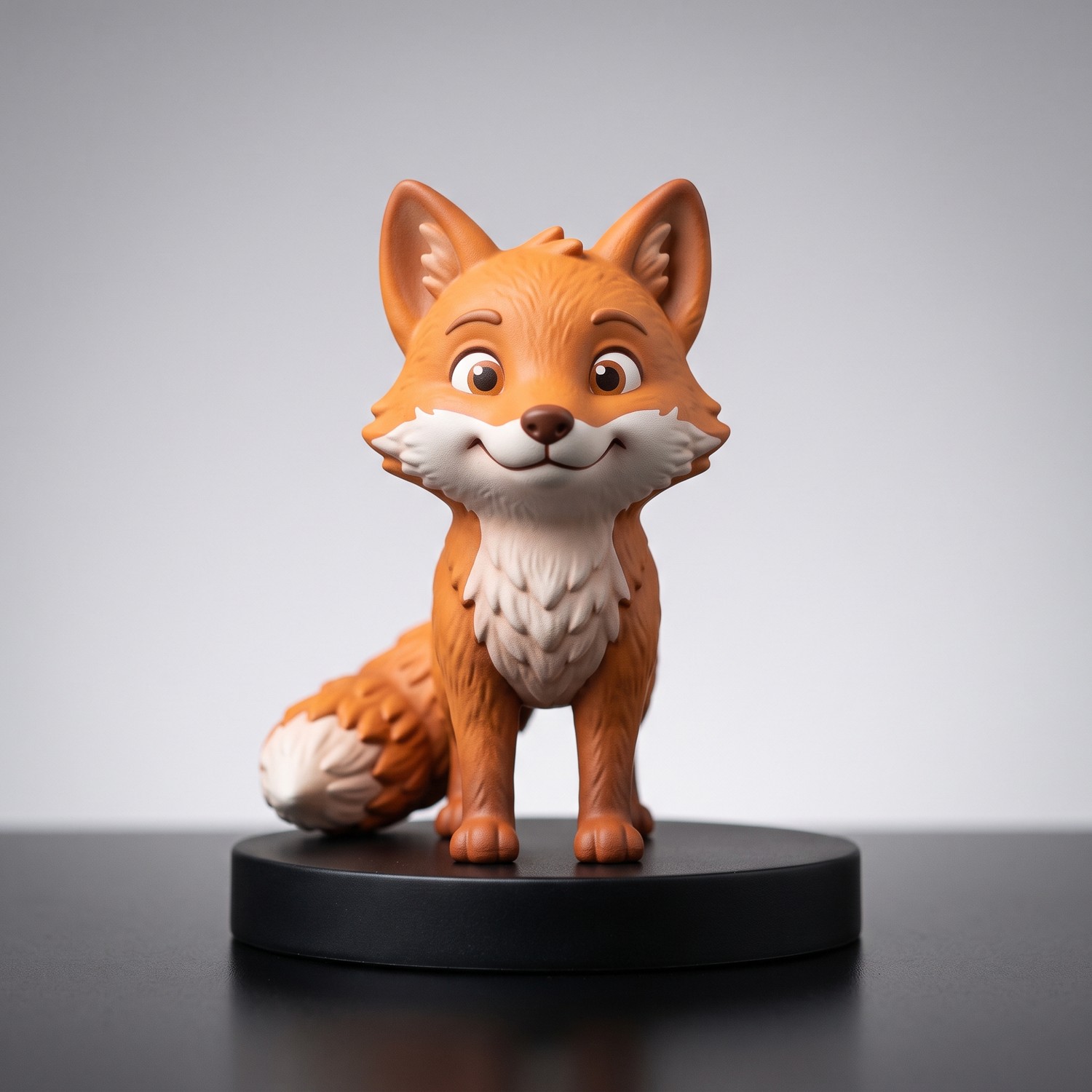 FM-HAY-001 Turuncu Tilki Figürü — 12 cm - Görsel 1