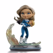 Iron Studios The Fantastic Four: First Steps Invisible Woman & Franklin Richards MiniCo Statue - Görsel 2