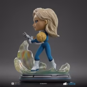 Iron Studios The Fantastic Four: First Steps Invisible Woman & Franklin Richards MiniCo Statue - Görsel 3