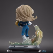 Iron Studios The Fantastic Four: First Steps Invisible Woman & Franklin Richards MiniCo Statue - Görsel 4
