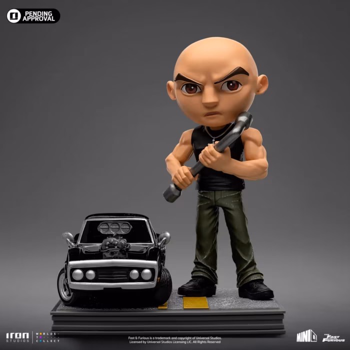 Iron Studios Fast & Furious Dominic Toretto MiniCo Statue 14,2 cm - Görsel 4