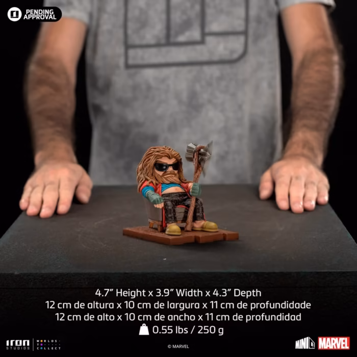 Iron Studios Marvel Bro Thor The Infinity Saga MiniCo Statue 11,9 cm - Görsel 2