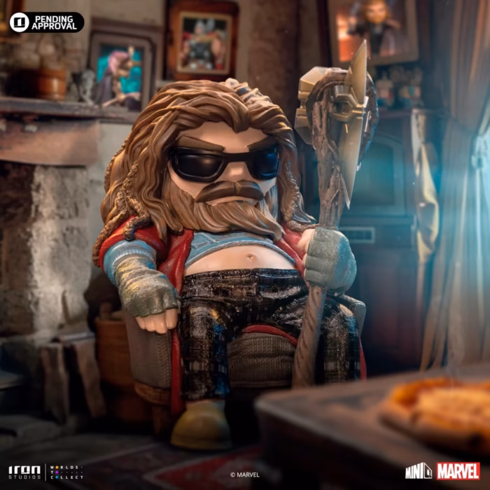 Iron Studios Marvel Bro Thor The Infinity Saga MiniCo Statue 11,9 cm - Görsel 3