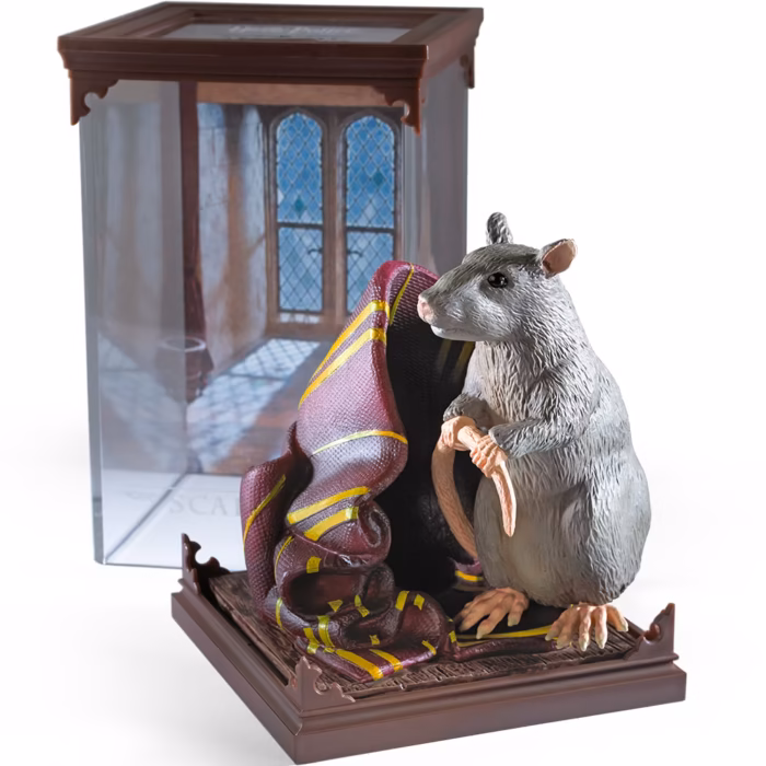 The Noble Collection Harry Potter Magical Creatures No. 14 Scabbers Figure - Görsel 2