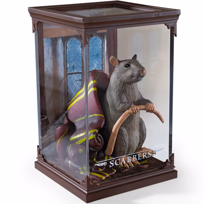 The Noble Collection Harry Potter Magical Creatures No. 14 Scabbers Figure - Görsel 3