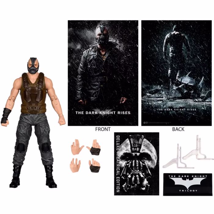McFarlane DC Multiverse Bane The Dark Knight Rises Deluxe Theatrical Edition 7" Figure - Görsel 2