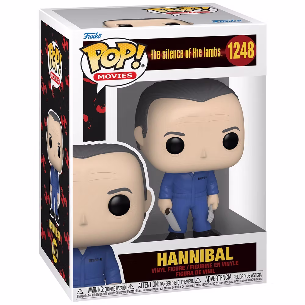 3b6859_9b4c106596dc47a780dddc6176d2ab2d~mv2 Funko Pop! Movies The Silence of the Lambs Hannibal Lecter #1248 - Görsel 1