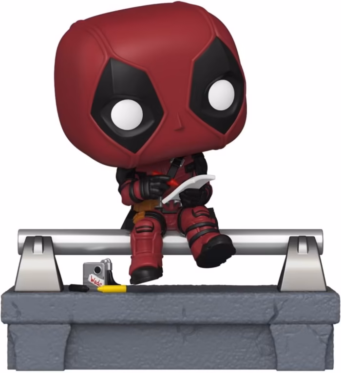 FUNKO POP DELUXE MARVEL DEADPOOL ON BRIDGE #1580 - Görsel 2