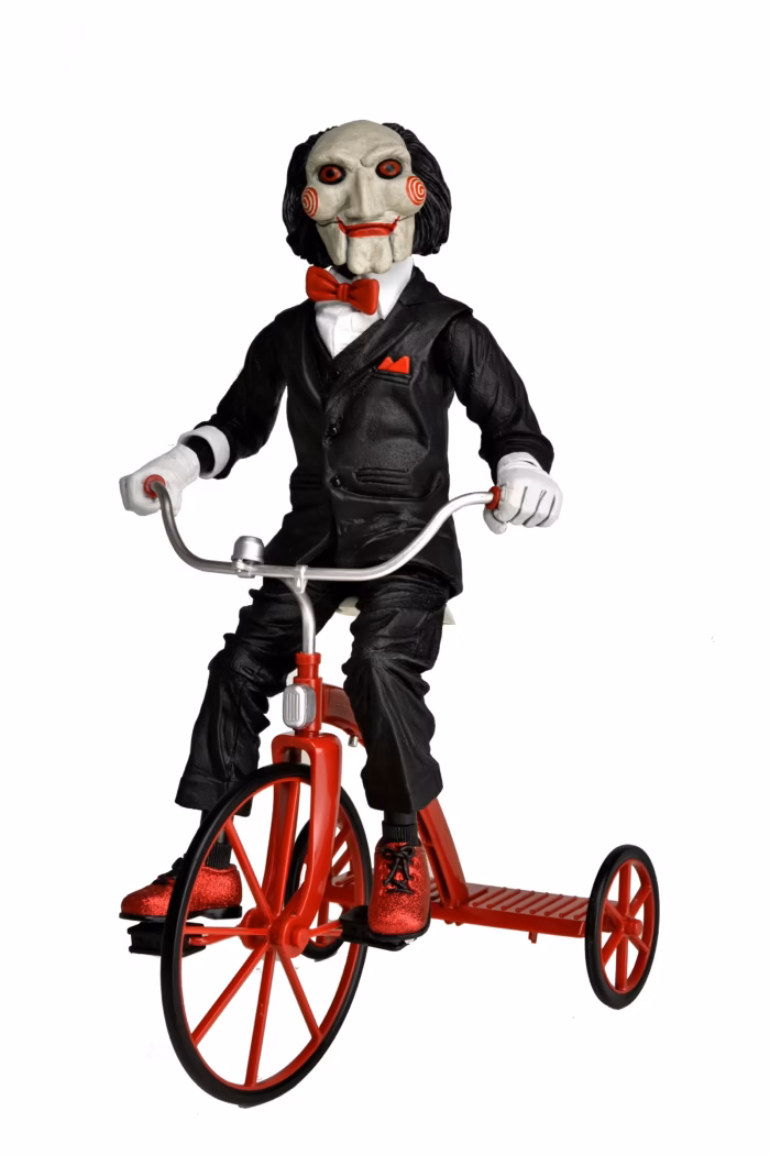 NECA SAW Billy the Puppet on Tricycle with Sound 12" Action Figure - Görsel 2