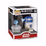 Funko Pop! Deluxe Star Wars R2-D2 & Princess Leia Hologram #766