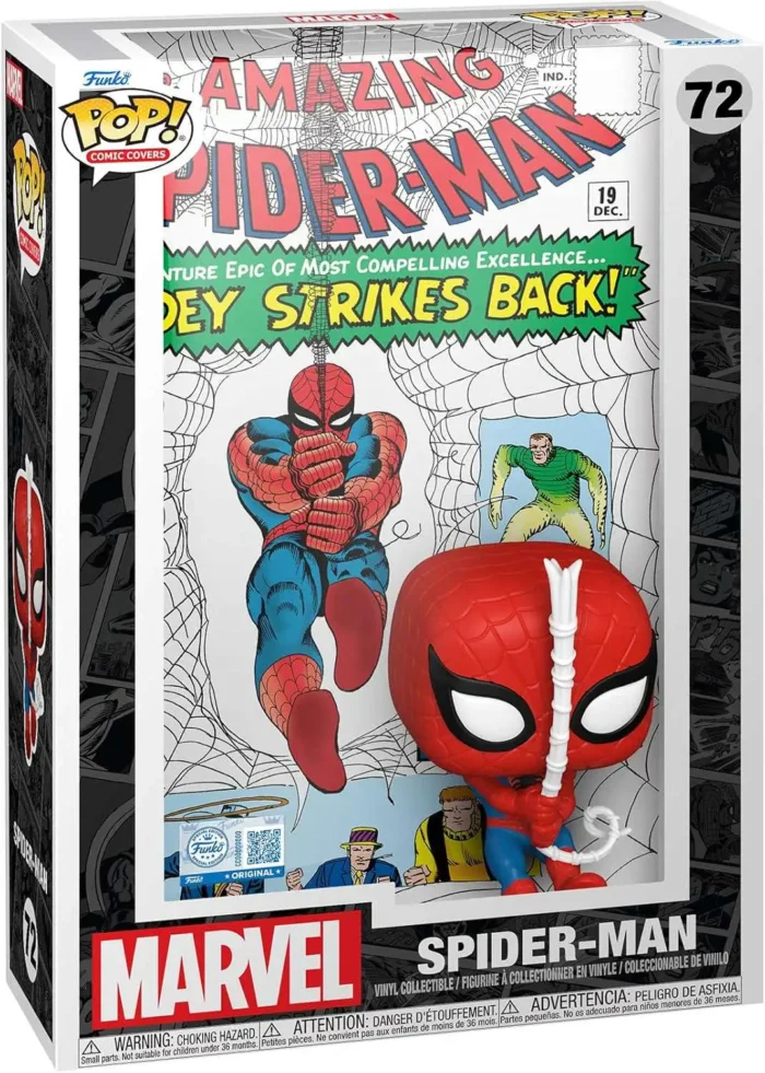 FUNKO POP! COMIC COVERS – MARVEL THE AMAZING SPIDER-MAN #19 – SPIDER-MAN #72 - Görsel 2