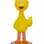NECA Sesame Street Big Bird Head Knocker Hand-Painted 23 cm