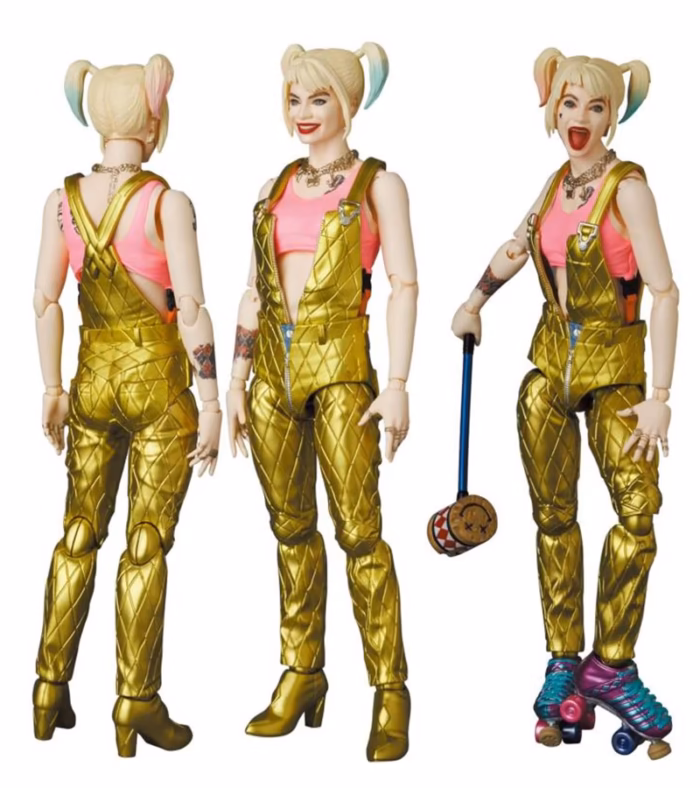 MEDICOM TOY – MAFEX NO.153 – BIRDS OF PREY™ – HARLEY QUINN OVERALLS VER. - Görsel 2