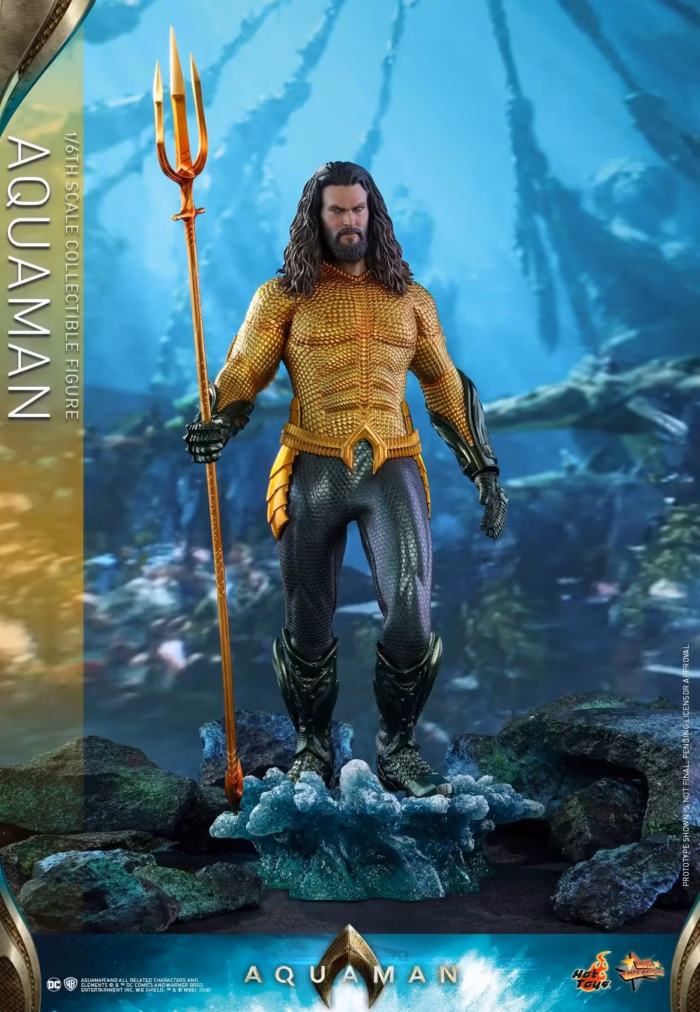 HOT TOYS – DC AQUAMAN™ – AQUAMAN 1/6 SCALE COLLECTIBLE FIGURE – MMS518 - Görsel 4