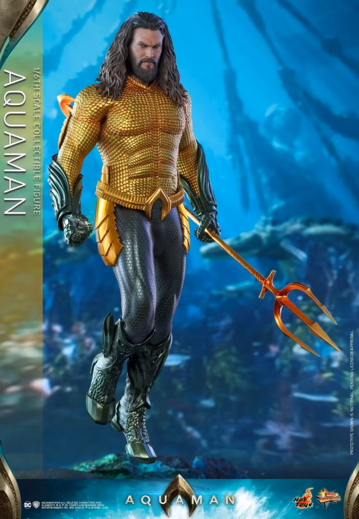 HOT TOYS – DC AQUAMAN™ – AQUAMAN 1/6 SCALE COLLECTIBLE FIGURE – MMS518 - Görsel 5