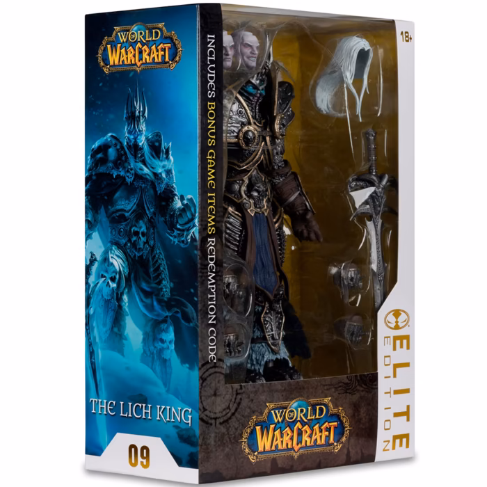 MCFARLANE TOYS – WORLD OF WARCRAFT™ – THE LICH KING 7" DELUXE ACTION FIGURE ELITE EDITION - Görsel 2