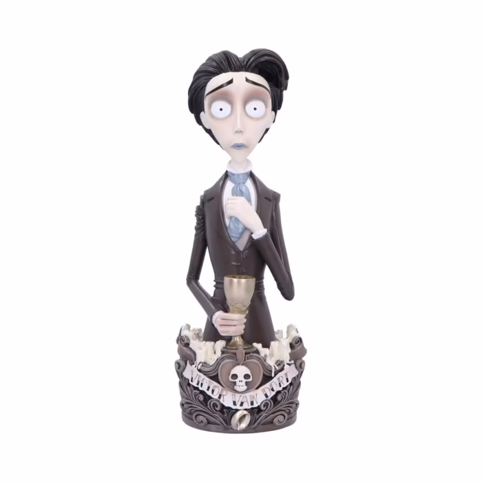 NEMESIS NOW – CORPSE BRIDE™ – VICTOR BUST 31CM - Görsel 3