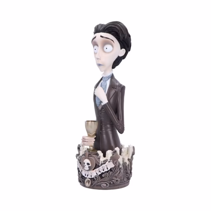 NEMESIS NOW – CORPSE BRIDE™ – VICTOR BUST 31CM - Görsel 4