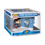 FUNKO POP MOMENT SUPERMAN AND FORTRESS OF SOLITUDE #582 16.5CM