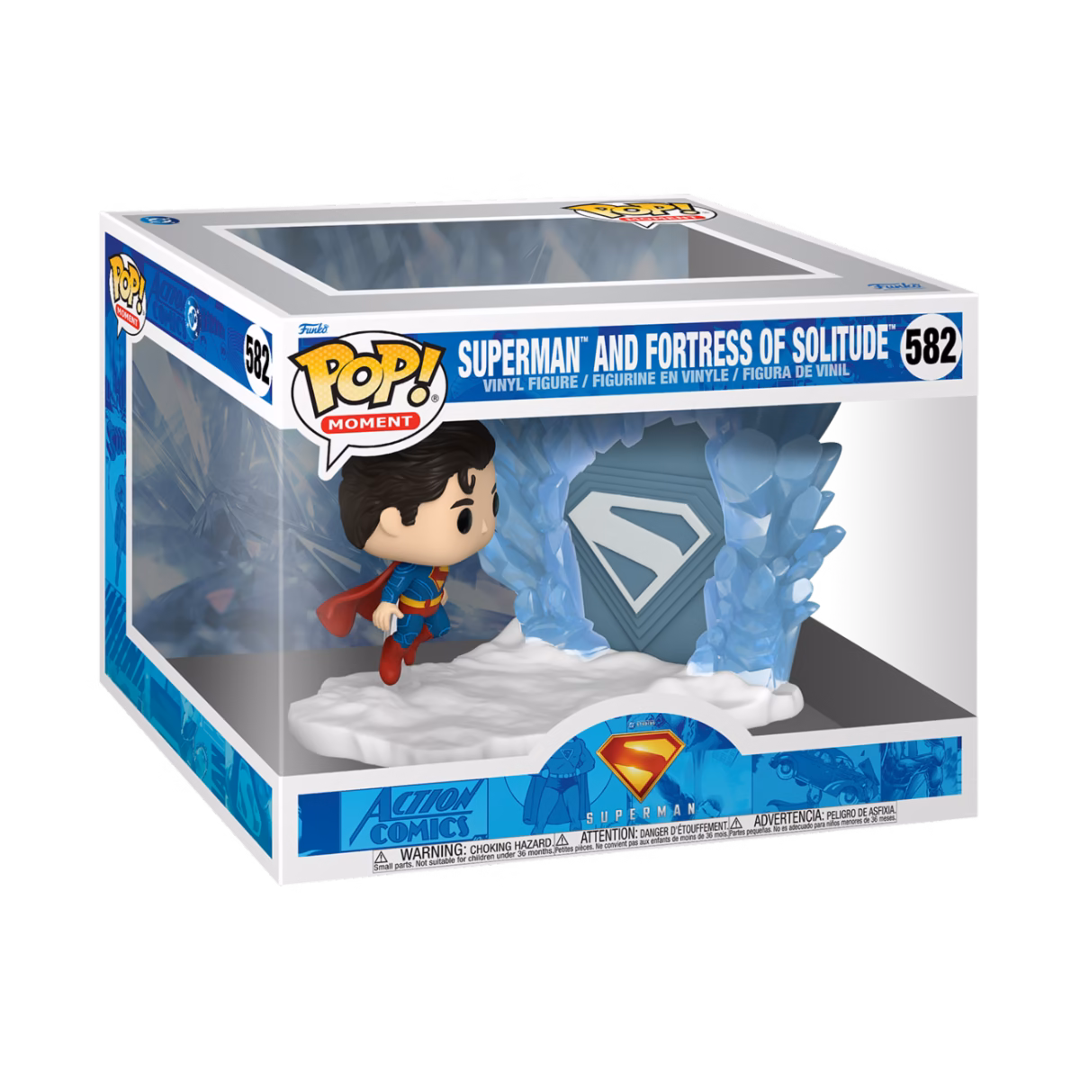 c008c6c-175140-funko-pop-moment-dc-heroes-superman-superman-and-fortress-of-solitude-582 FUNKO POP MOMENT SUPERMAN AND FORTRESS OF SOLITUDE #582 16.5CM - Görsel 1