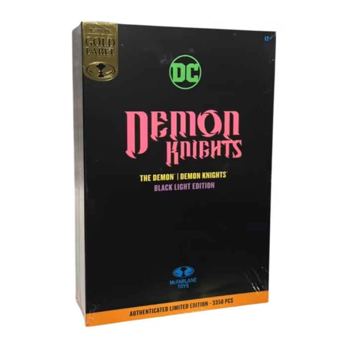 MCFARLANE TOYS – DC MULTIVERSE™ – THE DEMON (DEMON KNIGHTS) BLACK LIGHT EDITION – GOLD LABEL - Görsel 2