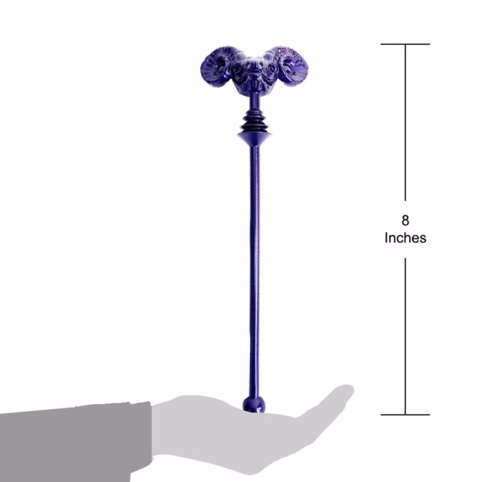 FACTORY ENTERTAINMENT – MASTERS OF THE UNIVERSE™ – SKELETOR HAVOC STAFF SCALED PROP REPLICA 8" - Görsel 3