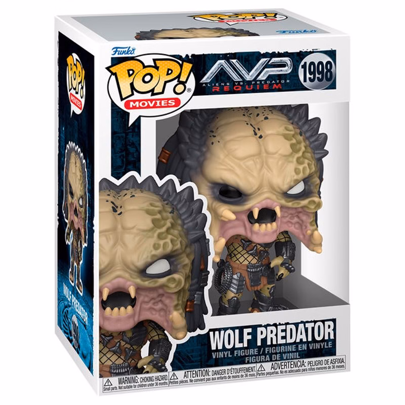 figura-pop-alien-vs-predator-requiem-wolf-predator Funko Pop! Movies Alien vs. Predator: Requiem Wolf Predator #1998 - Görsel 1