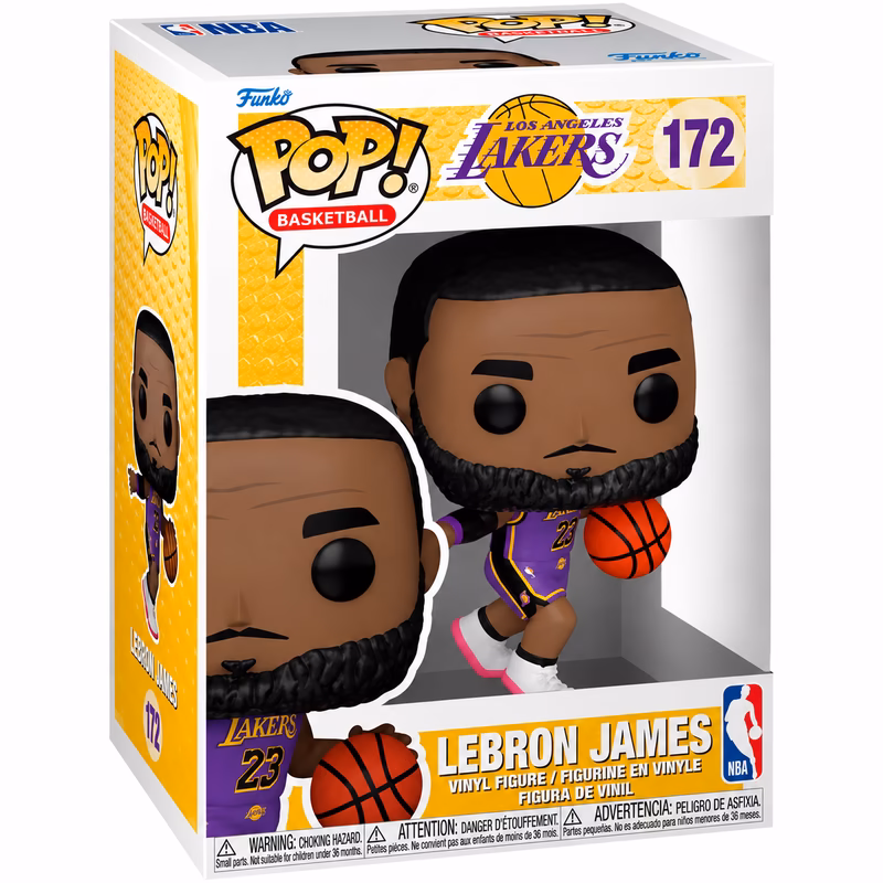 funko-lebron-james-172-800x800 FUNKO POP! BASKETBALL – NBA LOS ANGELES LAKERS – LEBRON JAMES #172 - Görsel 1