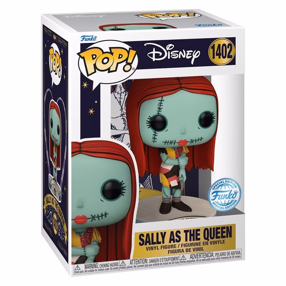 funko-sally-as-the-queen-1402-special-edition-1000x1000 FUNKO POP! DISNEY – THE NIGHTMARE BEFORE CHRISTMAS – SALLY AS THE QUEEN #1402 – SPECIAL EDITION - Görsel 1