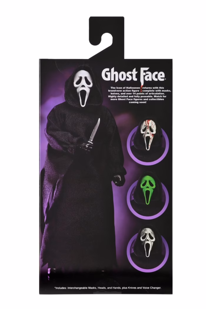 NECA – GHOST FACE™ – THE ICON OF HALLOWEEN 8" CLOTHED ACTION FIGURE - Görsel 2