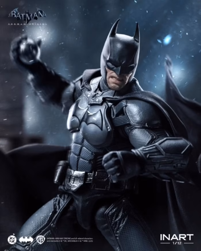 QUEEN STUDIOS INART – BATMAN: ARKHAM ORIGINS™ – BATMAN 1/12 ACTION FIGURE - Görsel 4