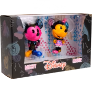 Jada Toys Disney Mickey & Minnie Mouse Metalfigs Next Level Collector 4" Die-Cast Figure 2-Pack