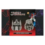 Fanattik Transformers Optimus Prime & Megatron Mini Metal Helmet Replica Set Limited Edition