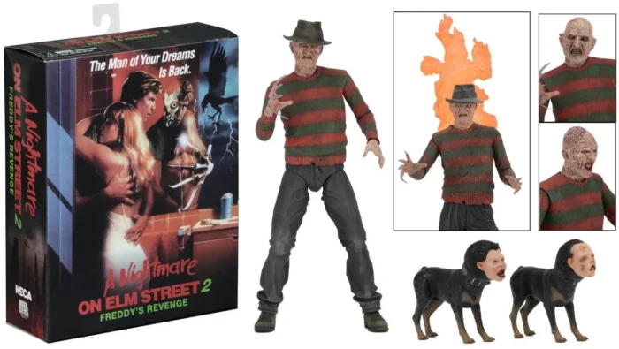 NECA – A NIGHTMARE ON ELM STREET PART 2™ – ULTIMATE FREDDY KRUEGER 7" SCALE ACTION FIGURE - Görsel 2