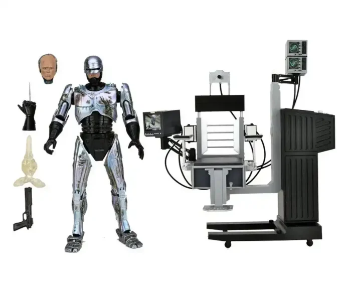 NECA – ROBOCOP™ – ULTIMATE BATTLE-DAMAGED ROBOCOP WITH CHAIR - Görsel 2