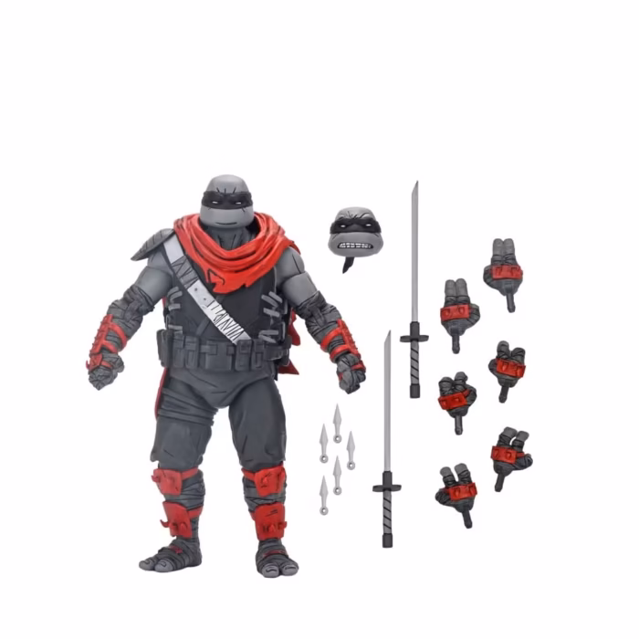 NECA TMNT The Last Ronin Lost Years Nightwatcher Leonardo 7" Figure - Görsel 5