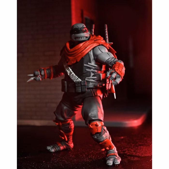 NECA TMNT The Last Ronin Lost Years Nightwatcher Leonardo 7" Figure - Görsel 6