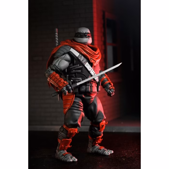 NECA TMNT The Last Ronin Lost Years Nightwatcher Leonardo 7" Figure - Görsel 7