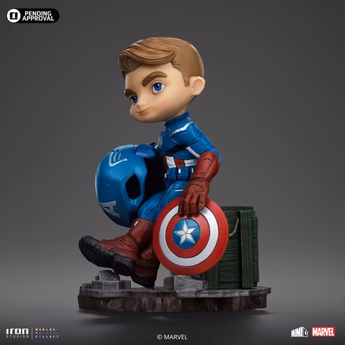 Iron Studios Marvel Captain America The Infinity Saga MiniCo Statue - Görsel 3