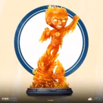 Iron Studios The Fantastic Four: First Steps Human Torch MiniCo Statue