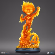 Iron Studios The Fantastic Four: First Steps Human Torch MiniCo Statue - Görsel 2