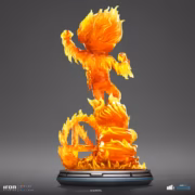 Iron Studios The Fantastic Four: First Steps Human Torch MiniCo Statue - Görsel 4