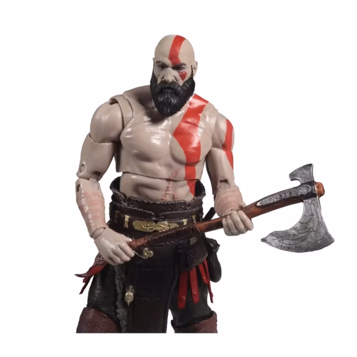 MCFARLANE TOYS GOD OF WAR RAGNARÖK KRATOS DELUXE FIGÜR 18 CM - Görsel 4