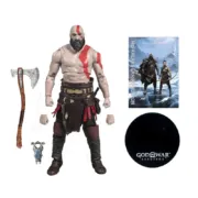 MCFARLANE TOYS GOD OF WAR RAGNARÖK KRATOS DELUXE FIGÜR 18 CM - Görsel 2