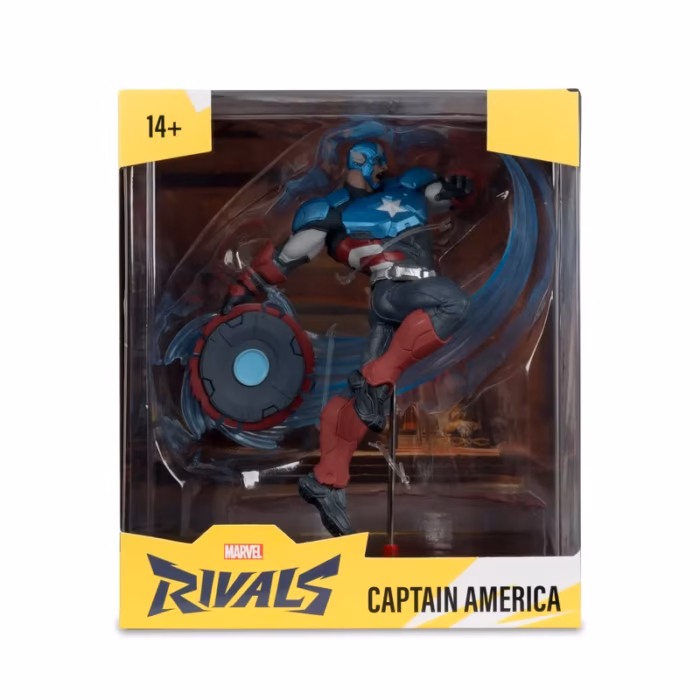 MCFARLANE TOYS MARVEL RIVALS CAPTAIN AMERICA 1/10 KOLEKSİYON FİGÜRÜ 20 CM - Görsel 6