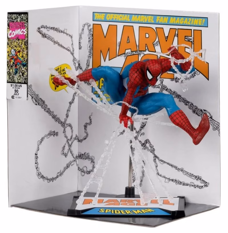 mcfarlane-toys-marvel-spider-man-18-cm-koleksiyon-heykeli-20391 MCFARLANE TOYS MARVEL THE AMAZING SPIDER-MAN 18 CM KOLEKSİYON HEYKELİ - Görsel 1