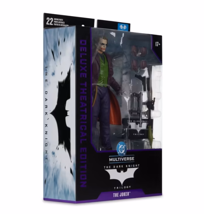 MCFARLANE TOYS THE JOKER THE DARK KNIGHT DELUXE THEATRICAL EDITION 18 CM - Görsel 5