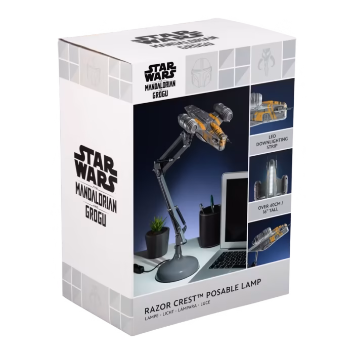 PALADONE STAR WARS RAZOR CREST AYARLANABİLİR MASA LAMBASI 40 CM - Görsel 3