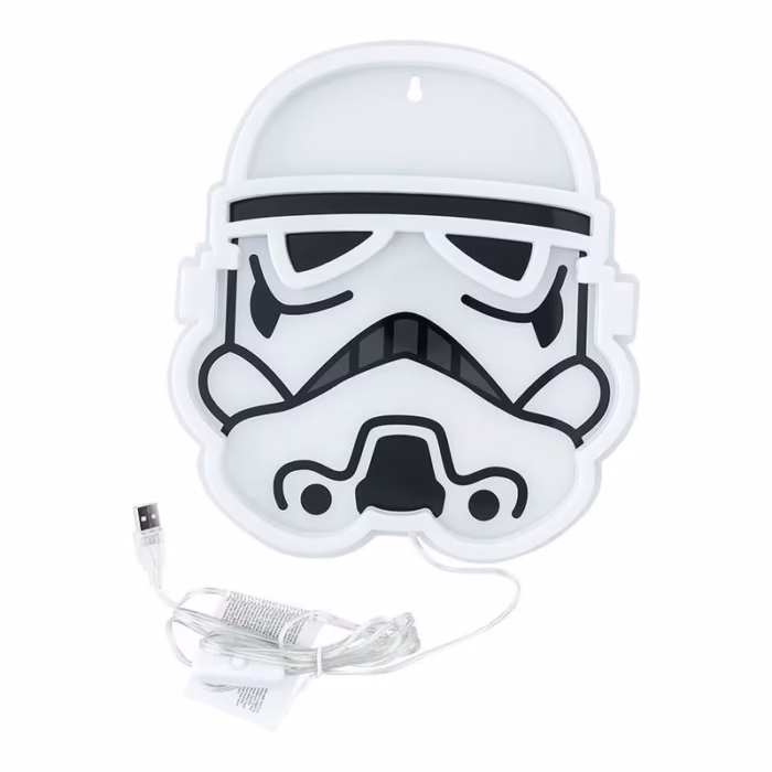 PALADONE STAR WARS STORMTROOPER LED NEON DUVAR LAMBASI 25 CM - Görsel 4