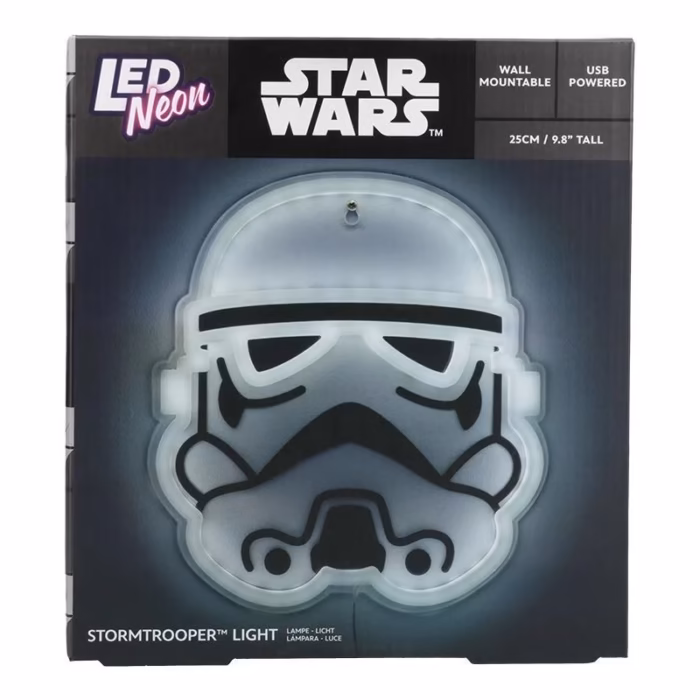 PALADONE STAR WARS STORMTROOPER LED NEON DUVAR LAMBASI 25 CM - Görsel 3